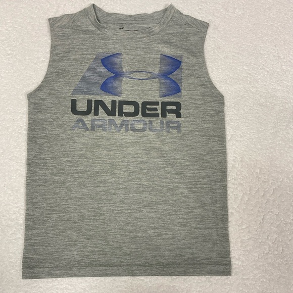 Underarmour heatgear grey tank size 7 - Picture 1 of 6
